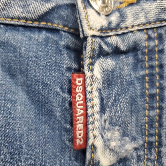 Dsquared2 Denim Jeans Size 38 30" Waist - Picture 4 of 5